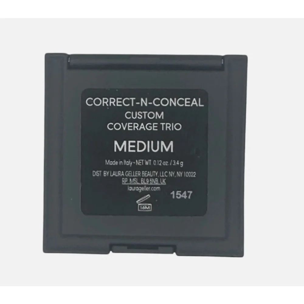 Laura Geller Correct-N-Conceal Custom Coverage Trio Medium 0.12 oz / 3.4g Face
